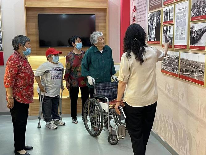 东营市一社区组织开展奋进新征程喜迎二十大残疾人文化周活动